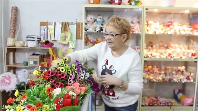 Видеообзор. Поступление искусственных цветов, веток, голов. смотреть онлайн