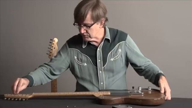 Arlis McMinn's 1950 Fender Esquire explained by Richard Smith смотреть онлайн