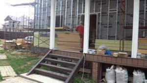 Канадский Сайдинг щепа отделали фасад дома обзор обьекта