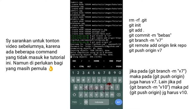 Cara upload banyak script ke github dalam 1 repository смотреть онлайн
