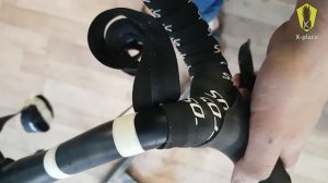 Обмотка руля на примере велосипеда Scott