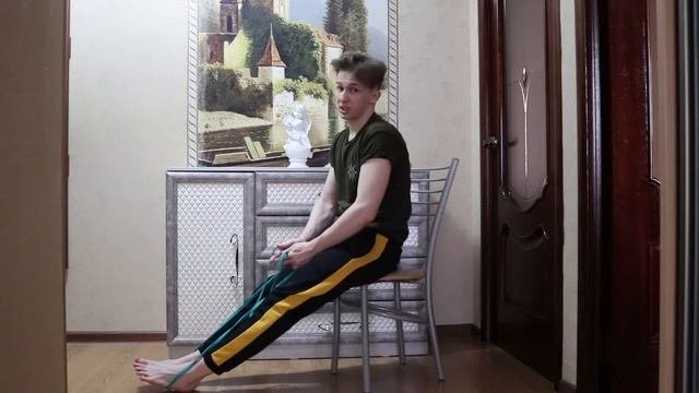 Полная проработка БИЦЕПСА дома.Упражнения с эспандером.