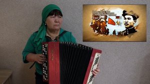 Попурри военных песен на баяне