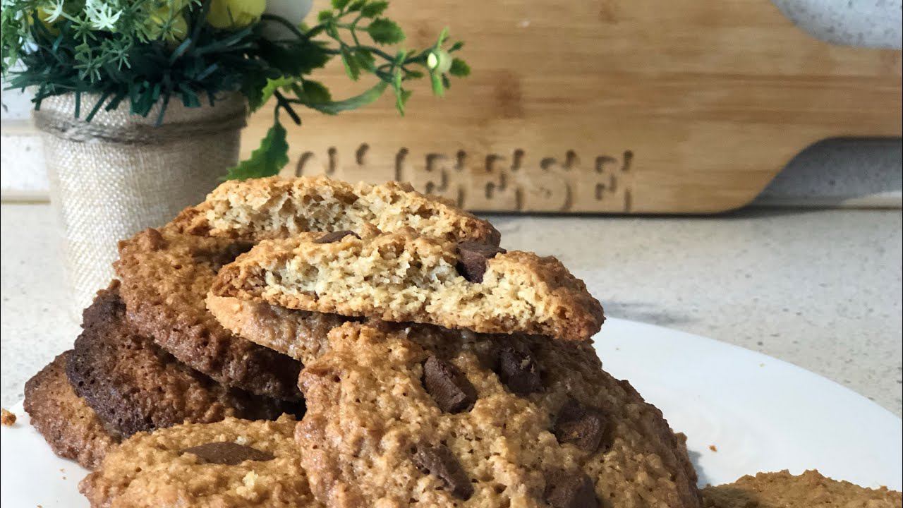 ПЕЧЕНЬЕ  БЕЗ МУКИ,ВКУСНЕЕ ЧЕМ В МАГАЗИНЕ,ЛЕГКИЙ РЕЦЕПТ ЗА 5 минут!САМОЕ ХРУСТЯЩИЕ ПЕЧЕНЬЕ!Cookies