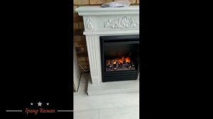 Электрический паровой камин Adelaida с очагом 3D Olympic Гранд Камин