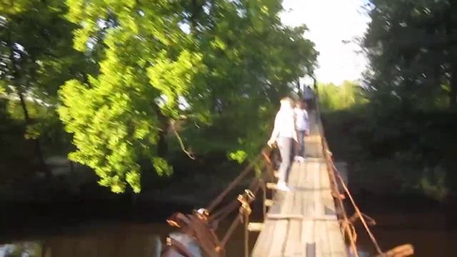 Самый красивый подвесной мост на Десне в Хотылёво и сказ о Кудеяре смотреть онлайн