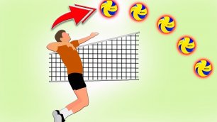 Как Нападать в Волейболе 1-м Темпом (Взлет, Полметра, Метр)
