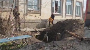 Тросовый разрушитель ПР-30 в работе