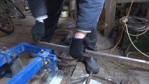 Самодельная зубовая борона на минитрактор