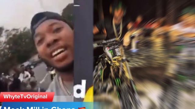 Meek Mill Is In Ghana ??! Biking With His Fans and The DC CREW!Jammed in a Club??? смотреть онлайн