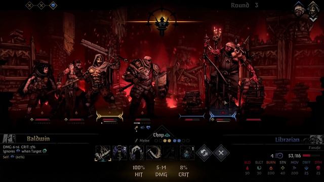 Darkest Dungeon II: Arsonist, Berserker, Sergeant & Poet vs Librarian смотреть онлайн