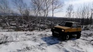 Off Road на лифтованной Оке