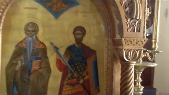 Деревня Спили. Венецианский фонтан с львиными головами. Церковь. Фольклорный музей. смотреть онлайн