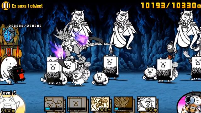 Очень странный кот ! ( Battle Cats )