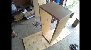 Сборка короба 90 литров под 2 блина 25 см