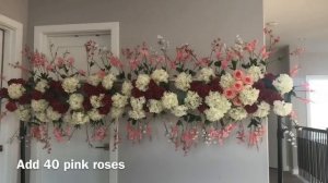 DIY - How to make a wedding backdrop