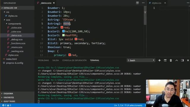 Aprende Sass en 20 minutos #EDtaller 139 смотреть онлайн