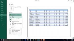 lesson 20 part 1 Excel print sheet prepair sheet to print set margin print setting in Sindhi