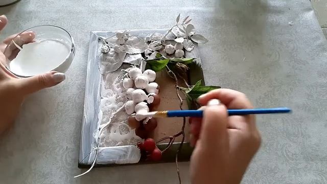 Вот что можно сделать из старой рамки . Декор для кухни. DIY. смотреть онлайн