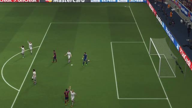 PES 2015 PS4 1.03 CG Halbfinale Hinspiel 4-1 смотреть онлайн