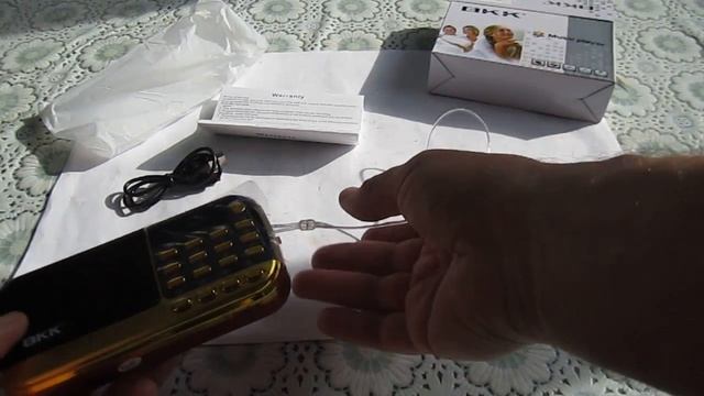 Обзор радиоприёмника BKK B836S смотреть онлайн