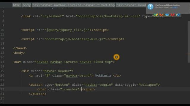 Bootstrap Navbar Component смотреть онлайн