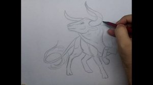Как нарисовать быка \\ рисунок карандашом