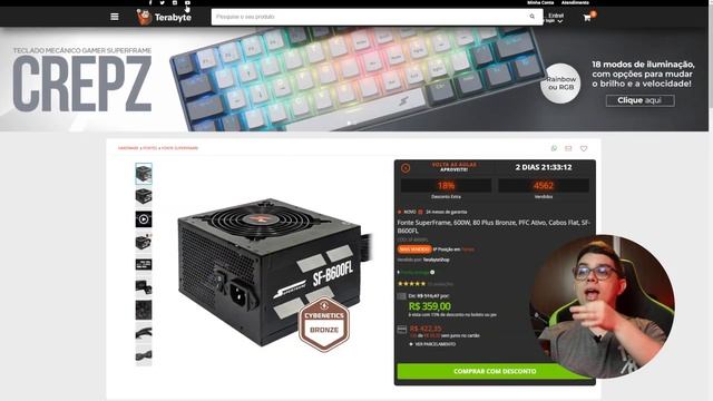 PC FEITO para FUTUROS UPGRADES, MAS JÁ RODA TUDO! || Ryzen 5 4600G смотреть онлайн