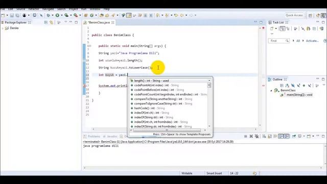 Java Programlama Dersleri 9 : String смотреть онлайн