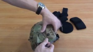 Как надеть чехол на бронешлем ATLAS