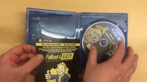 Fallout 4 Game of the Year Edition (GOTY) Unboxing for the Sony Playstation 4 (PS4)