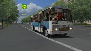 Ранний ПАЗ 32053 на шасси ГАЗ 53, Чистогорск