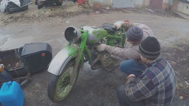 запускаем К-750 после многолетнего простоя смотреть онлайн