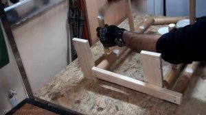 DIY FOLDABLE Stool Ladder - Folding Step Stool / Stool Making