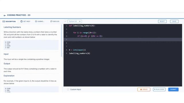 Labelling Number | Coding Practice 23 | Nxtwave ccbp 4.0 | Python coding tips tricks | Python Code