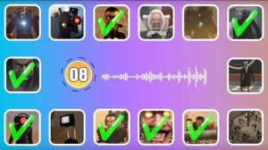 🚽GUESS SKIBIDI VOICE🚽 | Skibidi Toilet's Quiz, Seasons 65