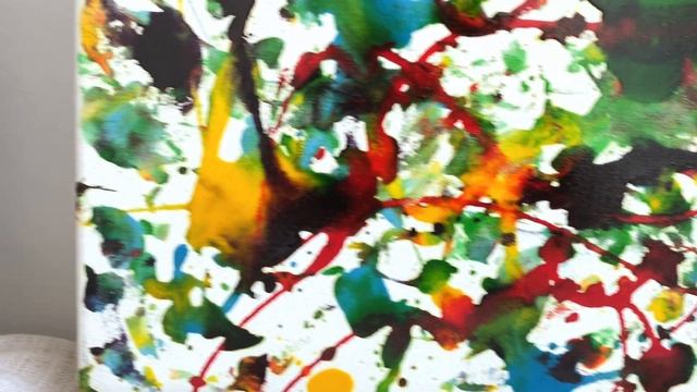 Абстрактная живопись для дома или офиса, 60х60 см | Interior abstract art смотреть онлайн