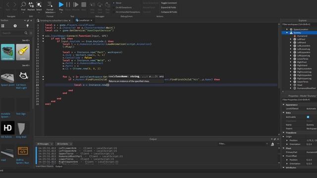 ROBLOX Studio How to make Hitboxes Full Guide (Tutorial)