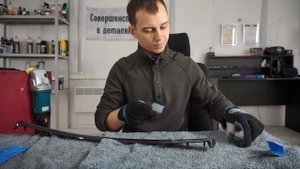 Полировка декоративных вставок.Детейлинг