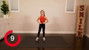 8 Year Old Leads TABATA Workout For Kids ?