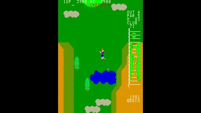 18 Holes Pro Golf (1981) - Arcade Games - MAME смотреть онлайн