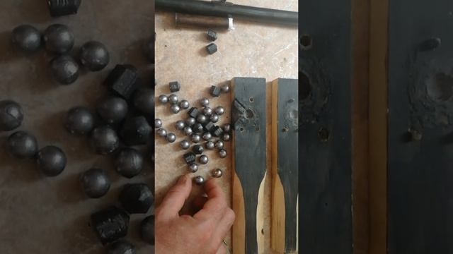 Простая полулека для круглых пуль