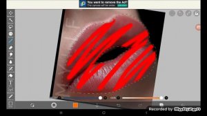 как сделать контур в ибис паинт икс?