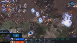 THE 3 CARRIER RUNBY! - Starcraft 2: Serral vs Stats