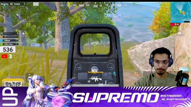 ONLY PETI GAMEPLAY?|?SUPREMO IS LIVE?| BGMI LIVE смотреть онлайн