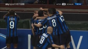 Stankovic goal  da centrocampo Inter-schalke-commento piccinini
