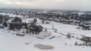 Летаем и смотрим Мирожский мужской монастырь. Monastery Mirozhsky