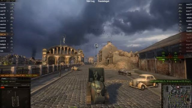 World Of Tanks Renault FT AC (in Swedish) смотреть онлайн