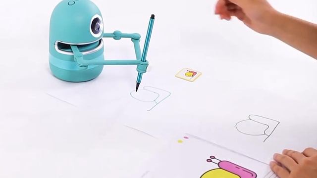 Детский робот для обучения рисованию! смотреть онлайн