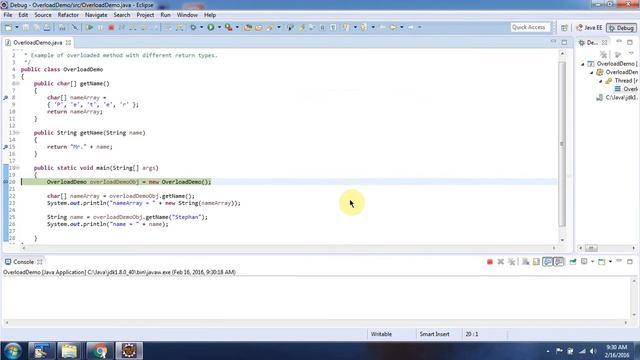 Java Overloading methods (Different return types) | Java Tutorial